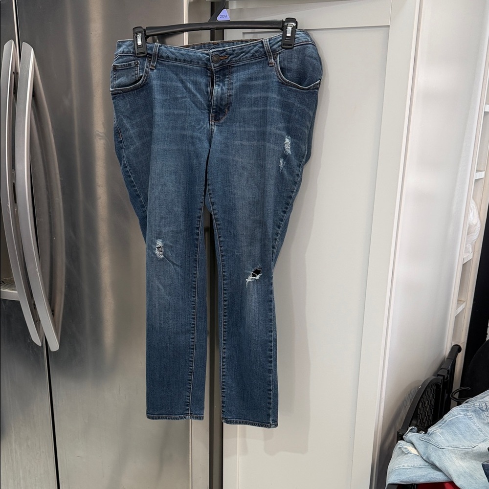 Old Navy Blue Straight Leg Jeans